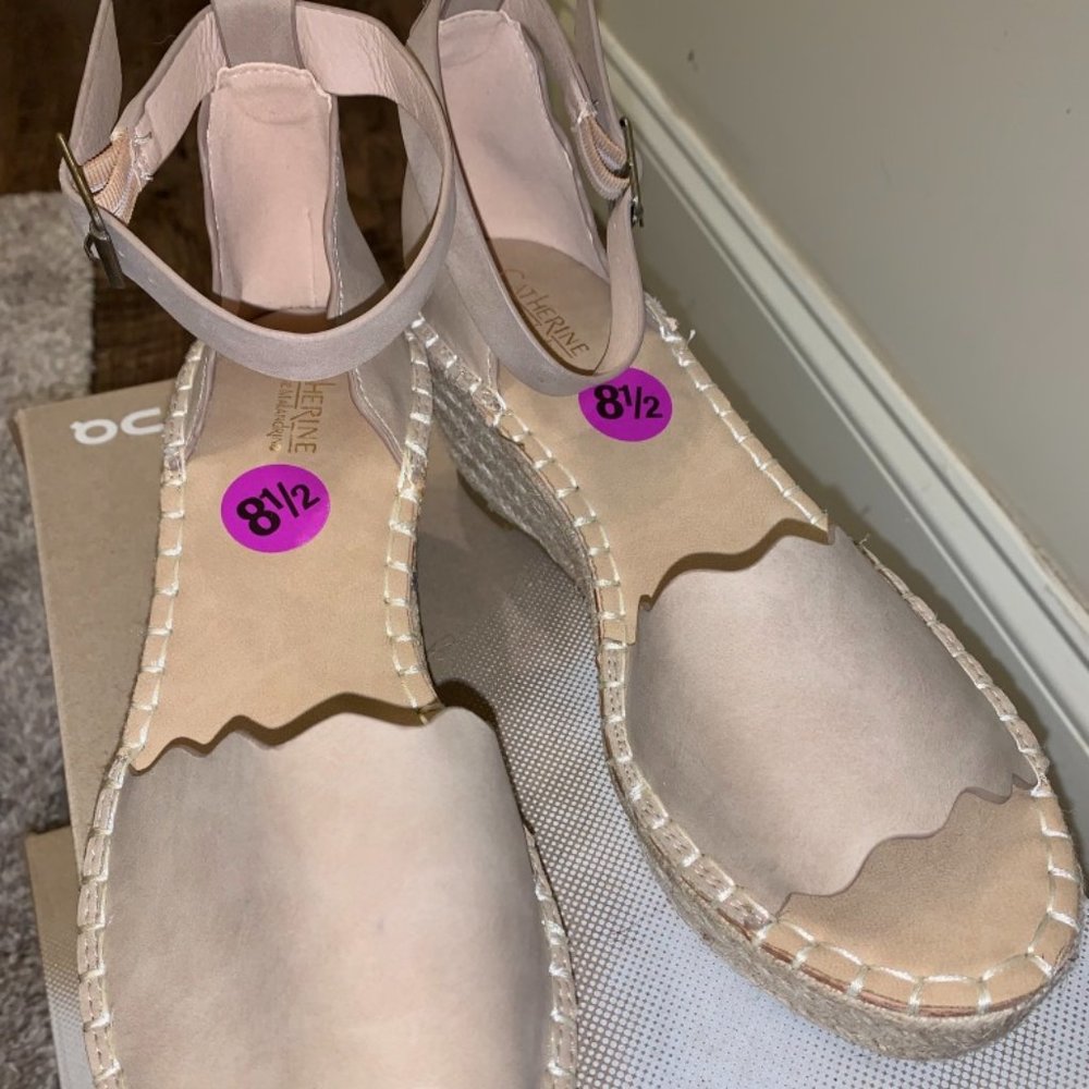 Catherine Malandrino Wedge Sandals